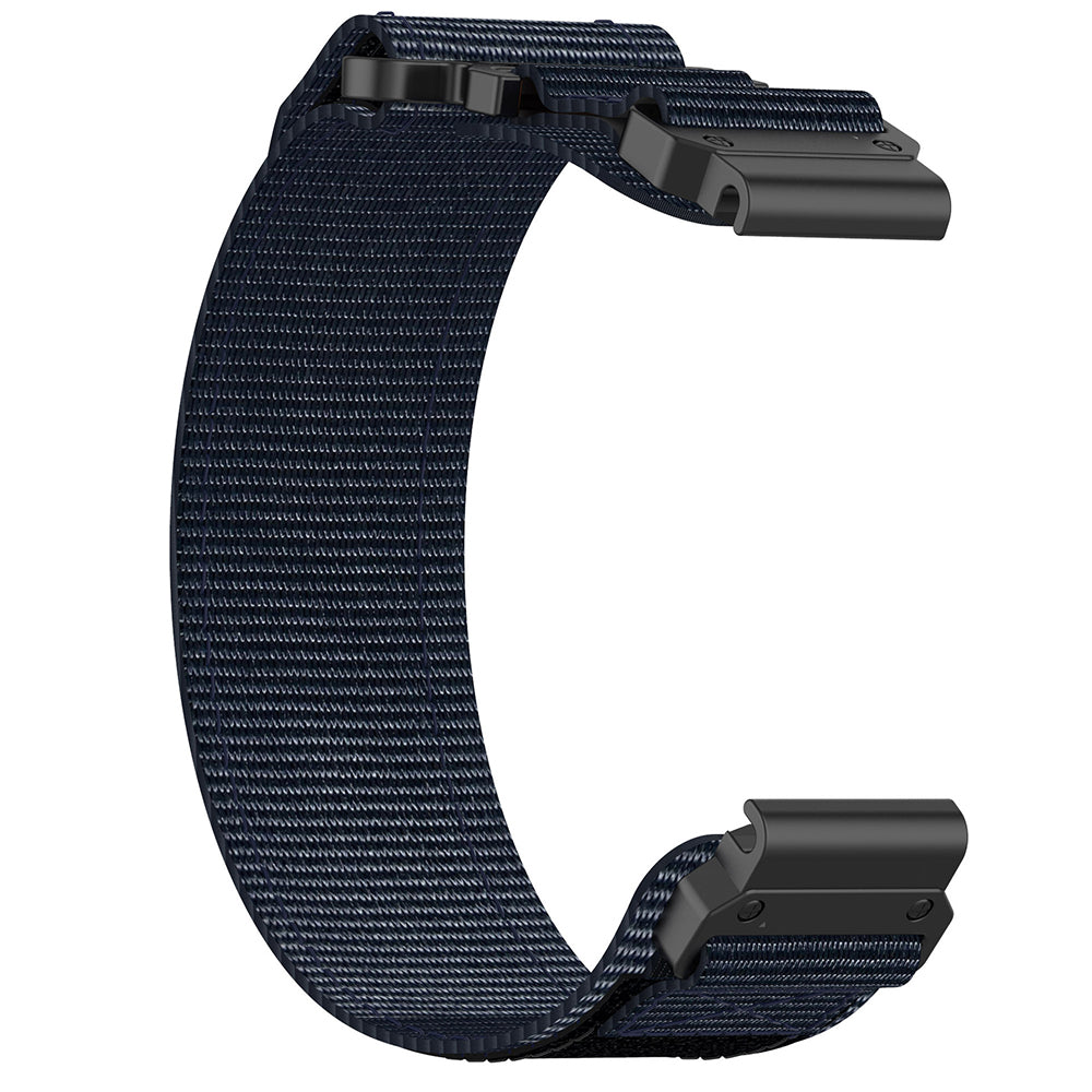 Techsuit W057 Strap for Garmin Watch Fenix Series, 26mm, Navy Blue