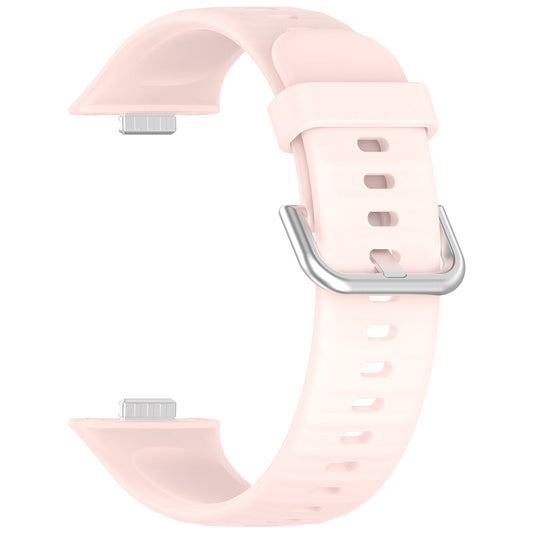 Řemínek Techsuit W061 pro Huawei Watch Fit 4 Pro / Fit 4 / Fit 3, růžový