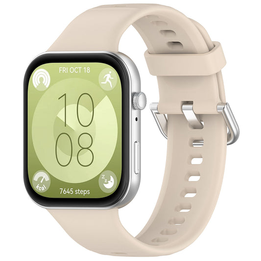 Řemínek Techsuit W061 pro Huawei Watch Fit 5 Pro / Fit 5 / Fit 4 Pro / Fit 4 / Fit 3, béžový