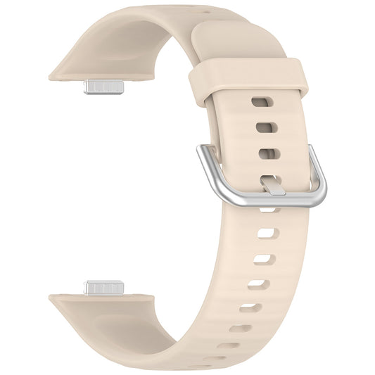 Řemínek Techsuit W061 pro Huawei Watch Fit 5 Pro / Fit 5 / Fit 4 Pro / Fit 4 / Fit 3, béžový