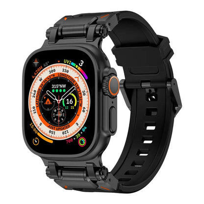 Řemínek Techsuit W064 pro Apple Watch 49mm / 46mm / 45mm / 44mm / 42mm Series, černý
