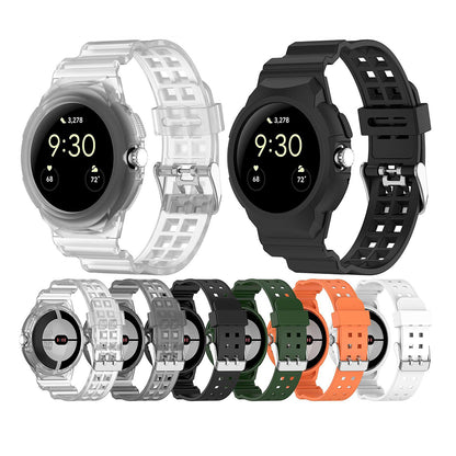 Techsuit W065 pásek pro Google Pixel Watch 3 41mm / Watch 2 / Watch, Zelený