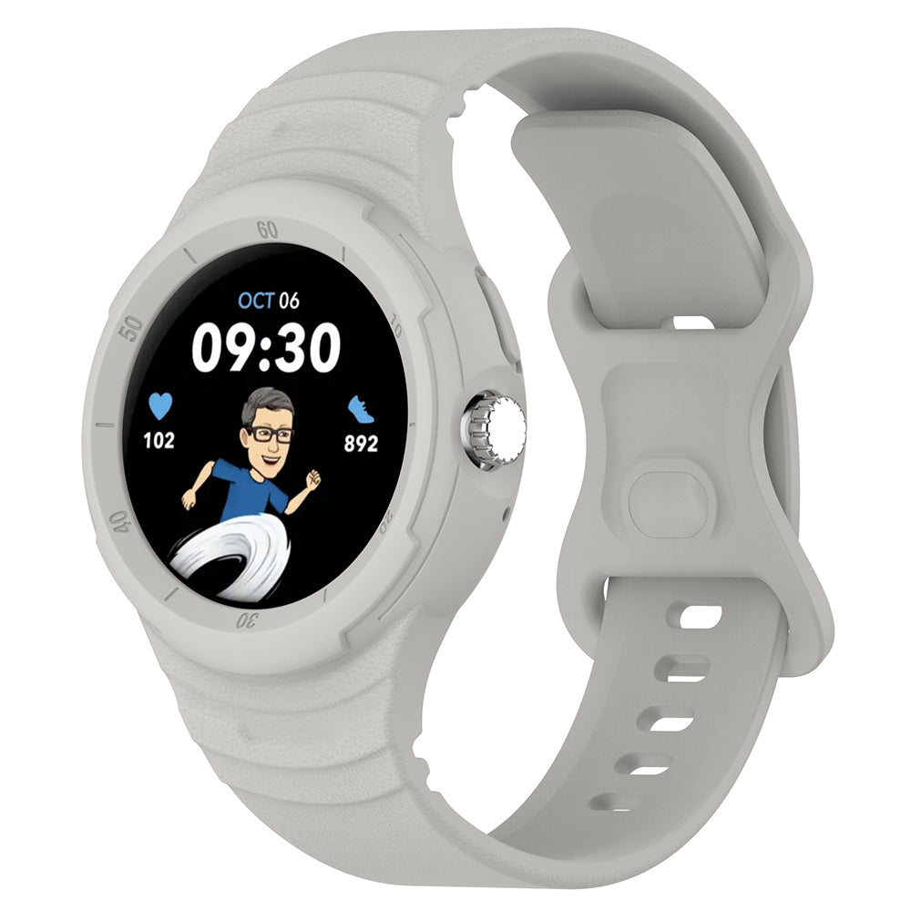 Techsuit W066 pásek pro Google Pixel Watch 3 41mm / Watch 2 / Watch, šedý