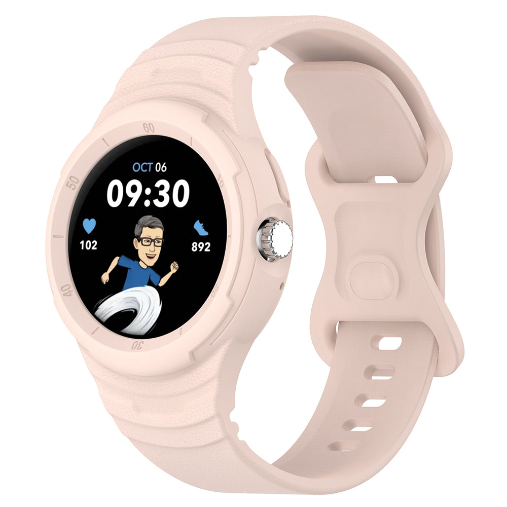 Techsuit W066 pásek pro Google Pixel Watch 3 41mm / Watch 2 / Watch, Růžový