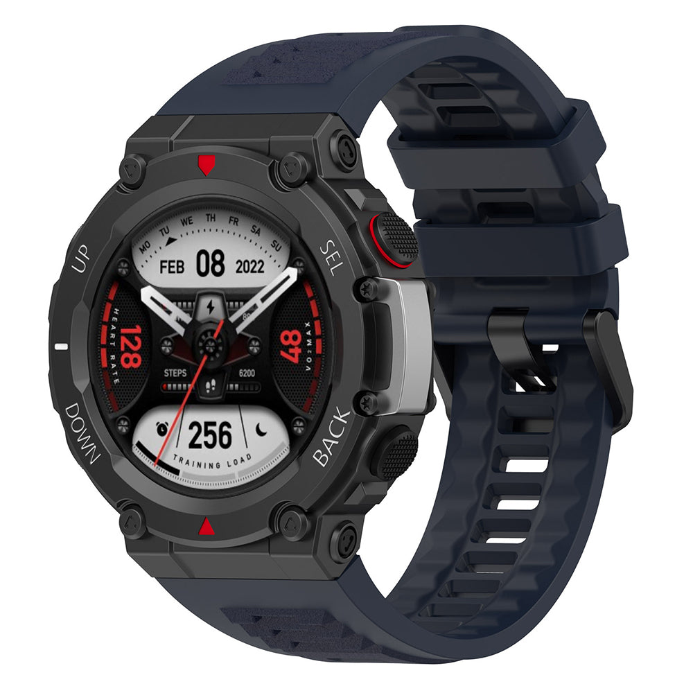 Řemínek Techsuit W067 pro Amazfit T-Rex 2, Námořnická modř