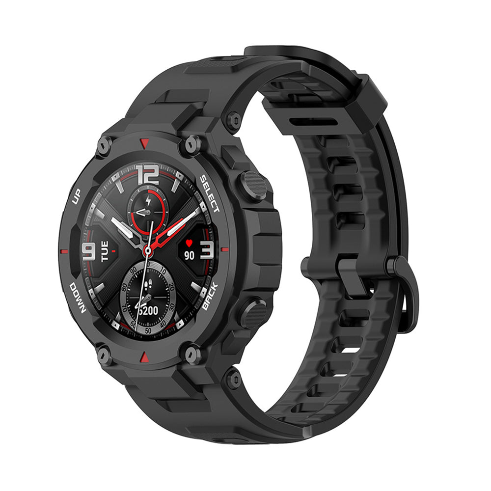 Techsuit W067 pásek pro Amazfit T-Rex Pro / T-Rex, černý