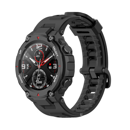 Techsuit W067 pásek pro Amazfit T-Rex Pro / T-Rex, černý