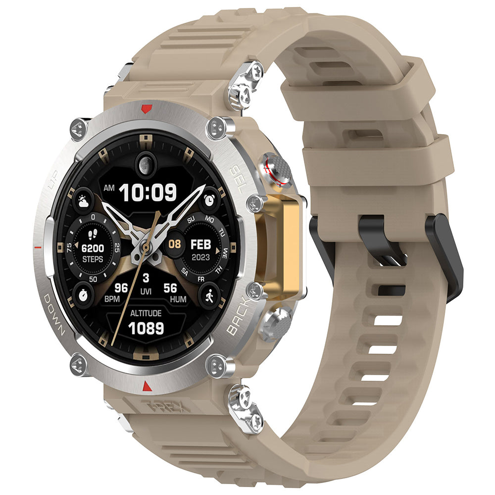 Řemínek Techsuit W067 pro Amazfit T-Rex Ultra, Béžový