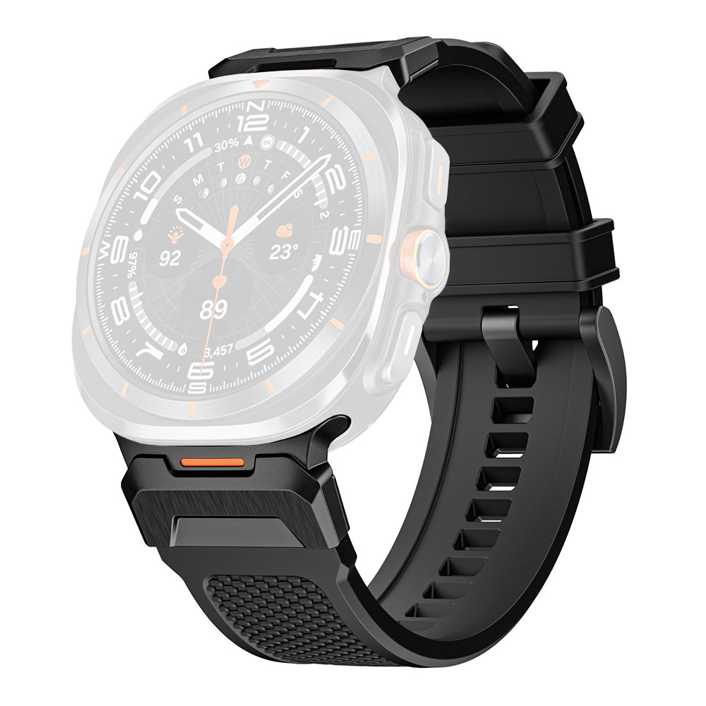 Popruh Techsuit W068 pro Samsung Galaxy Watch Ultra, Černý