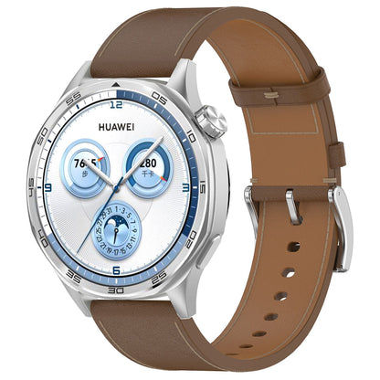 Techsuit W073 řemínek pro Samsung Galaxy Watch / Huawei Watch Series, 22mm, hnědý