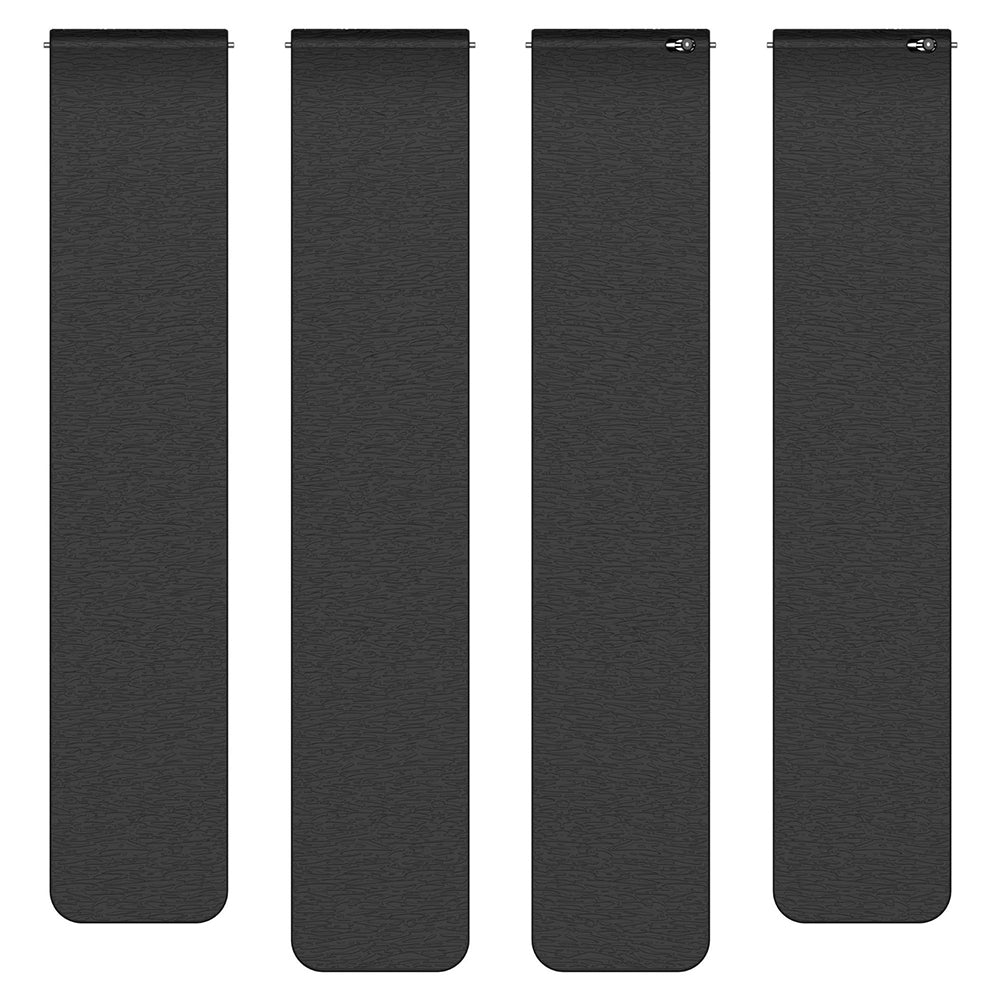 Techsuit W074 Strap for Samsung Galaxy Watch Series, 20mm, Black Orange