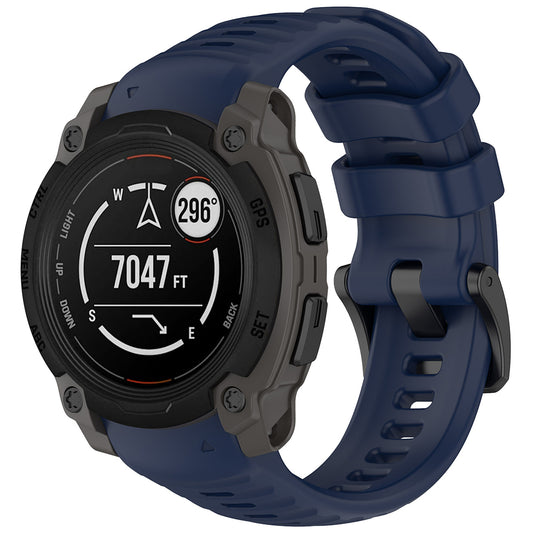 Techsuit W076 pásek pro Garmin Instinct E 40mm, Tmavě modrá