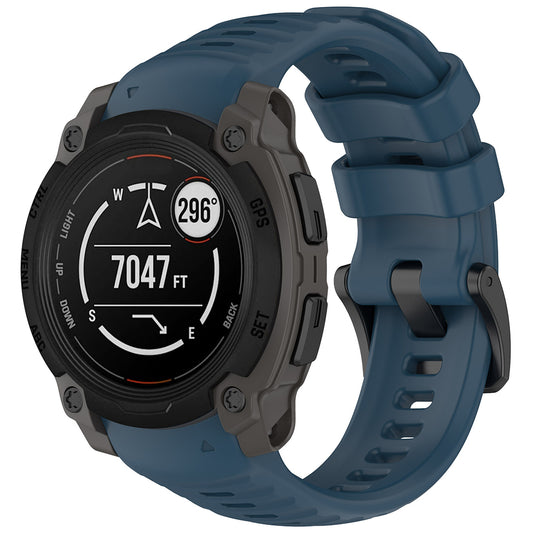 Techsuit W076 pásek pro Garmin Instinct E 40mm, Námořnická modř