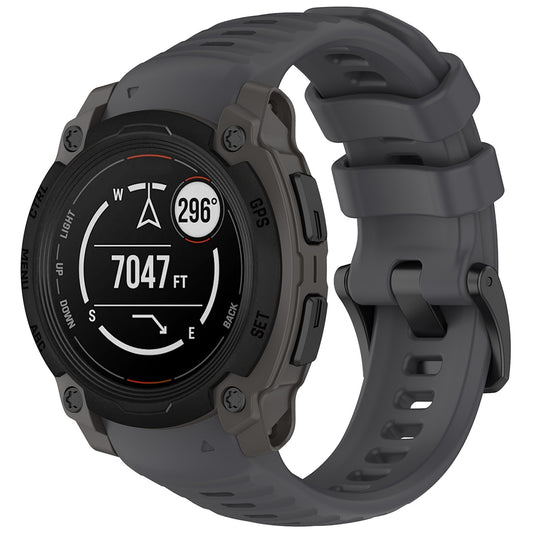 Techsuit W076 pásek pro Garmin Instinct E 40mm, šedý