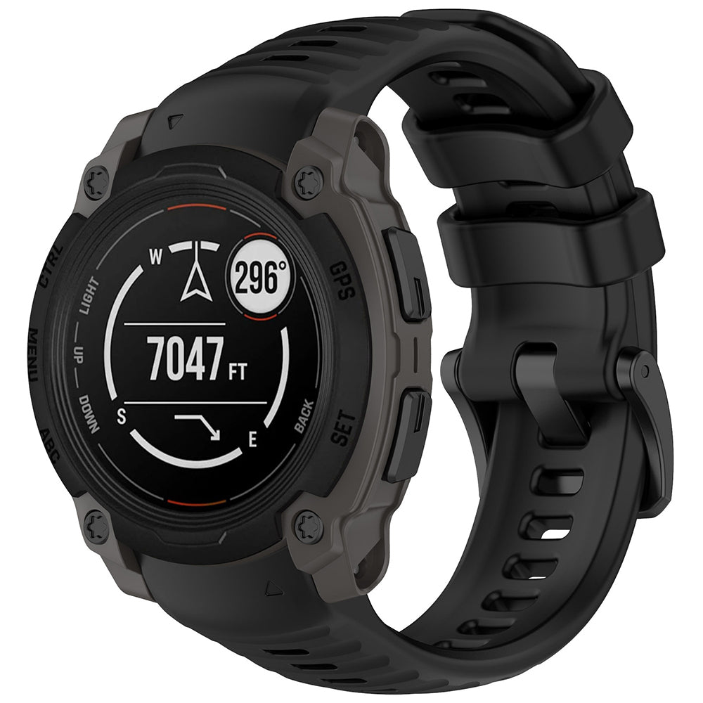 Techsuit W076 pásek pro Garmin Instinct E 40mm, černý