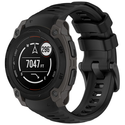 Techsuit W076 pásek pro Garmin Instinct E 40mm, černý