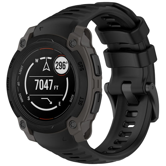 Techsuit W076 pásek pro Garmin Instinct E 40mm, černý