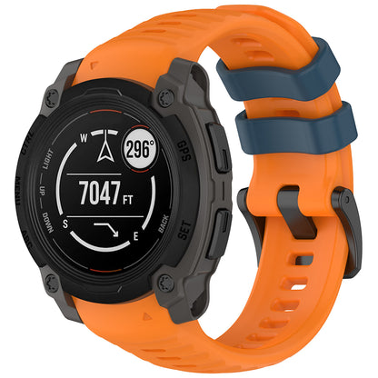 Techsuit W076 pásek pro Garmin Instinct E 40mm, Oranžový