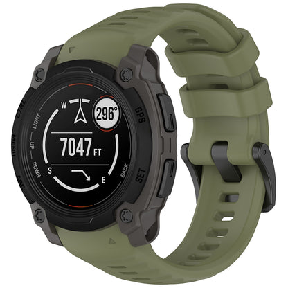 Techsuit W076 pásek pro Garmin Instinct E 40mm, Zelená