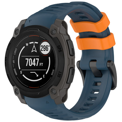 Techsuit W076 pásek pro Garmin Instinct E 45mm, Modrý