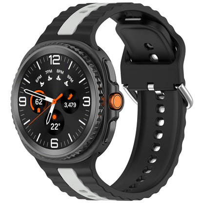 Popruh Techsuit W078 pro Samsung Galaxy Watch 8 Classic / Watch8 44mm / Watch 8 40mm, Černá