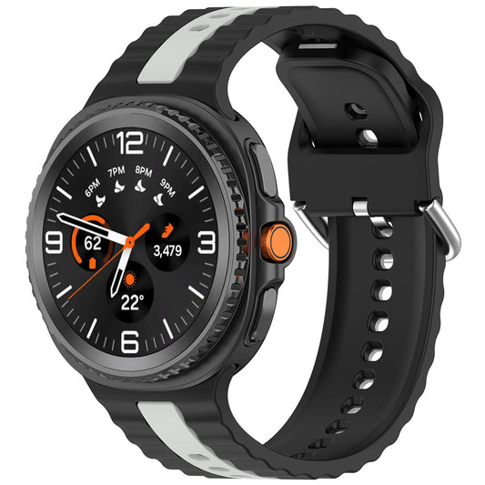 Popruh Techsuit W078 pro Samsung Galaxy Watch 8 Classic / Watch8 44mm / Watch 8 40mm, Černá