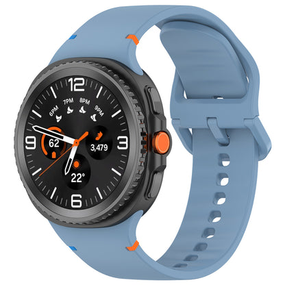 Techsuit W079 pásek pro Samsung Galaxy Watch 8 Classic / Watch8 44mm / Watch 8 40mm, Modrá