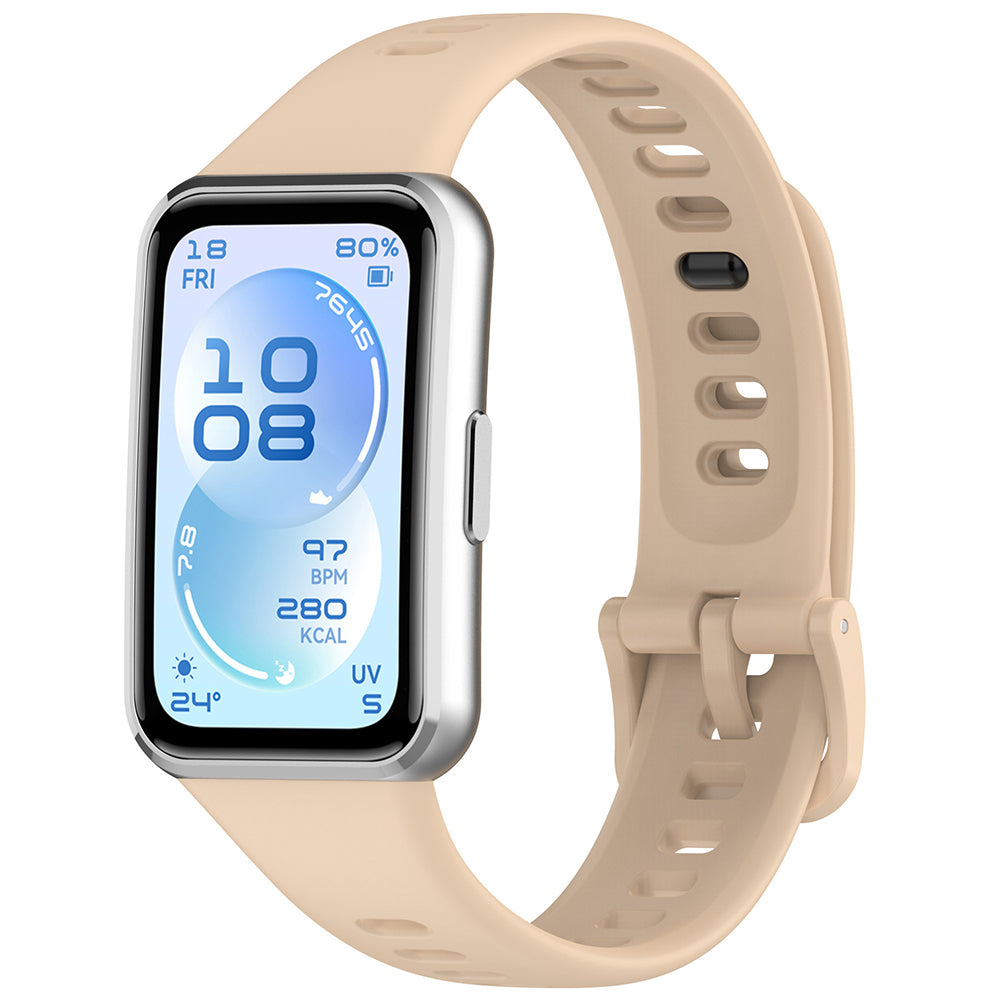 Techsuit W081 řemínek pro Huawei Band 11 / 11 Pro, béžový