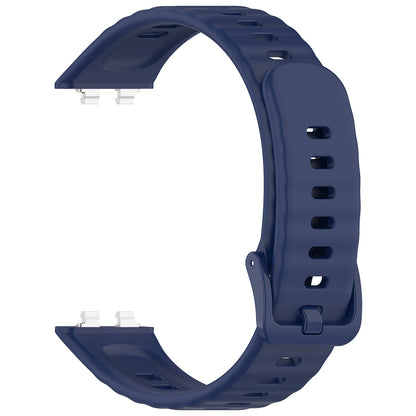 Řemínek Techsuit W082 pro Huawei Band 11 / 11 Pro, tmavě modrý