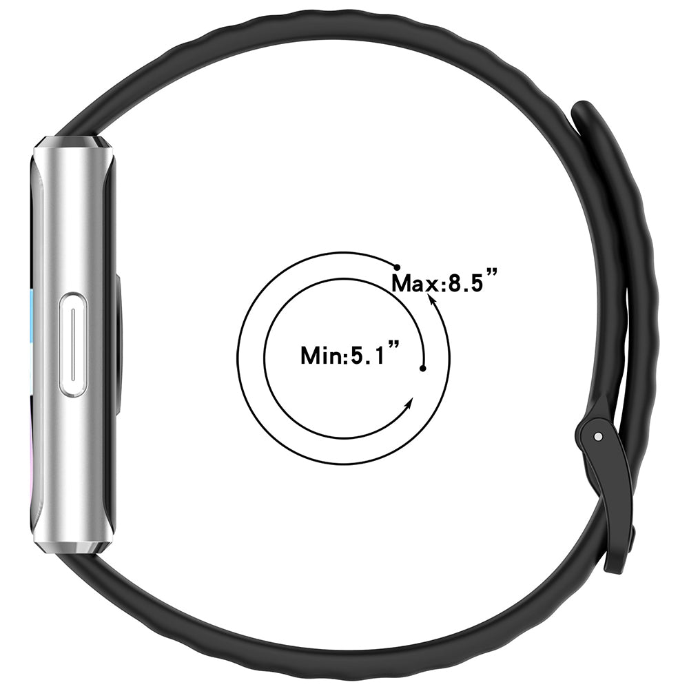 Řemínek Techsuit W082 pro Huawei Band 11 / 11 Pro, tmavě modrý