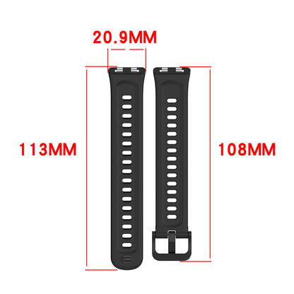 Techsuit W082 pásek pro Huawei Band 11 / 11 Pro, černý.