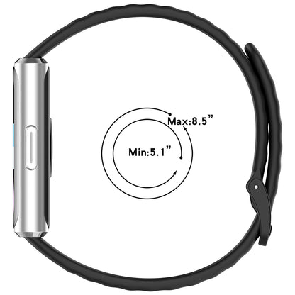 Techsuit W082 pásek pro Huawei Band 11 / 11 Pro, černý.