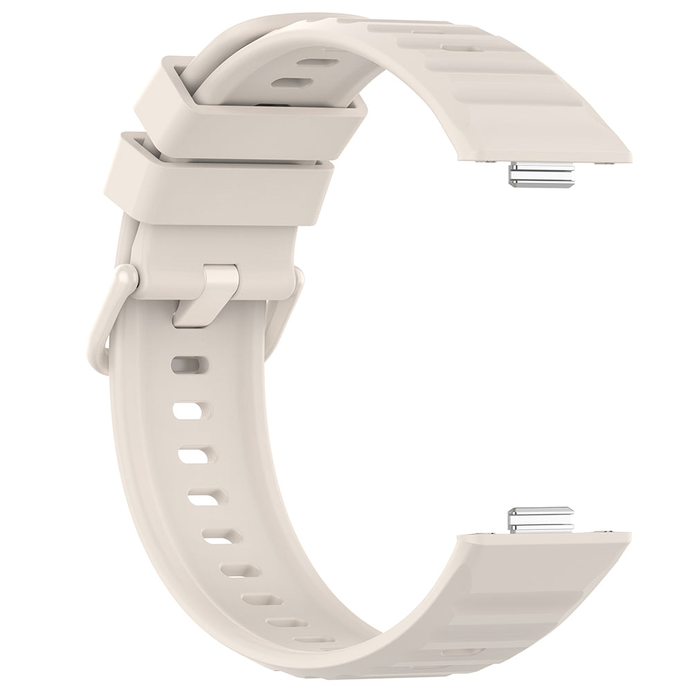 Řemínek Techsuit W082 pro Huawei Watch Fit 5 Pro, krémový