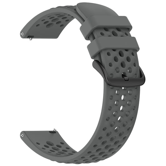 Techsuit W083 řemínek pro Amazfit Watch / Samsung Watch Series, 22mm, šedý