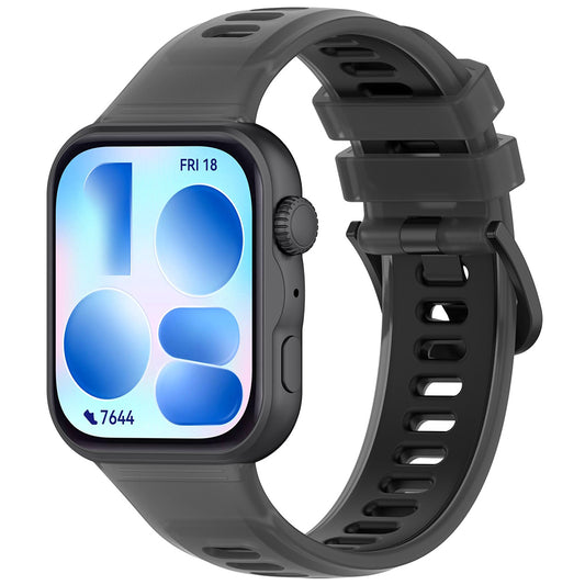 Řemínek Techsuit W084 pro Huawei Watch Fit 5 Pro / Fit 5 / Fit 4 Pro / Fit 4 / Fit 3, černý