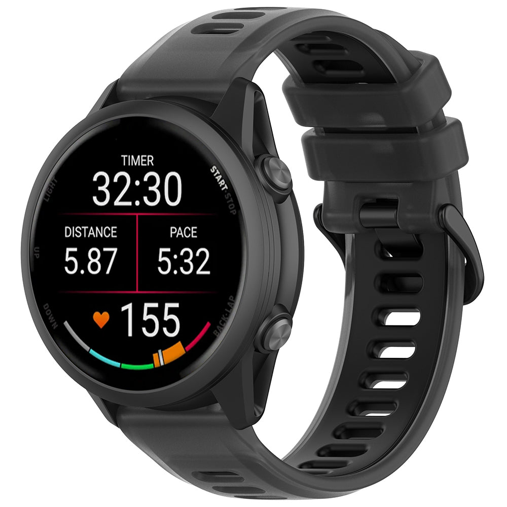 Řemínek Techsuit W084 pro Samsung Galaxy Watch / Huawei Watch Series, 22mm, černý