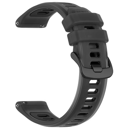 Řemínek Techsuit W084 pro Samsung Galaxy Watch / Huawei Watch Series, 22mm, černý