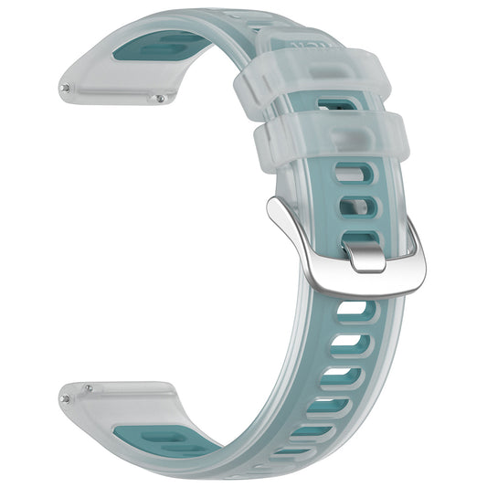 Řemínek Techsuit W084 pro Samsung Galaxy Watch / Huawei Watch Series, 22mm, Tyrkysový