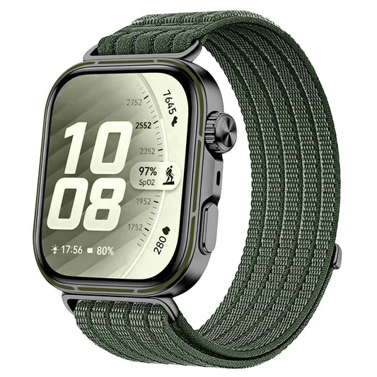 Řemínek Techsuit W085 pro Huawei Watch Fit 5, Tmavě zelený