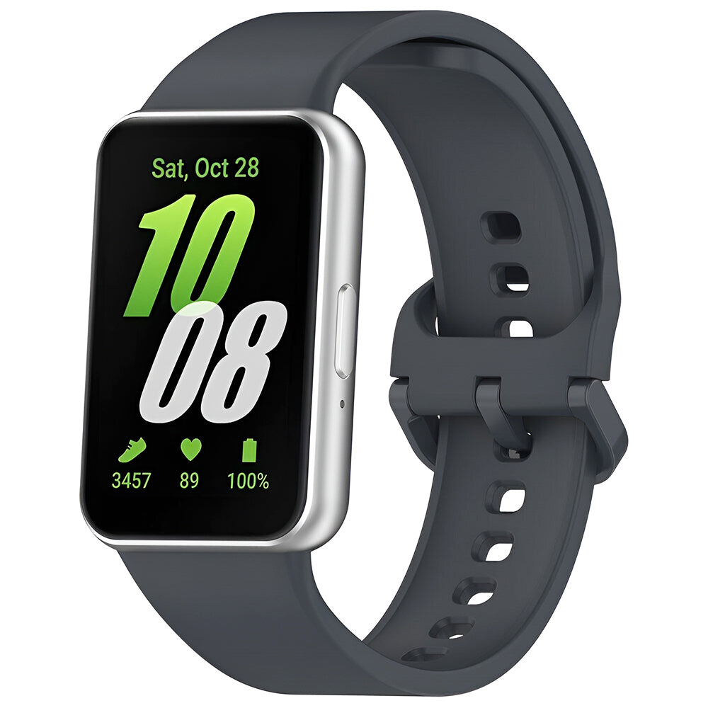Řemínek Techsuit W086 pro Samsung Galaxy Fit3 R39M, šedý