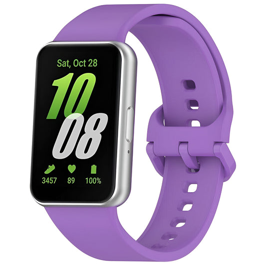 Řemínek Techsuit W086 pro Samsung Galaxy Fit3 R39M, fialový