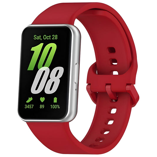 Řemínek Techsuit W086 pro Samsung Galaxy Fit3 R39M, červený