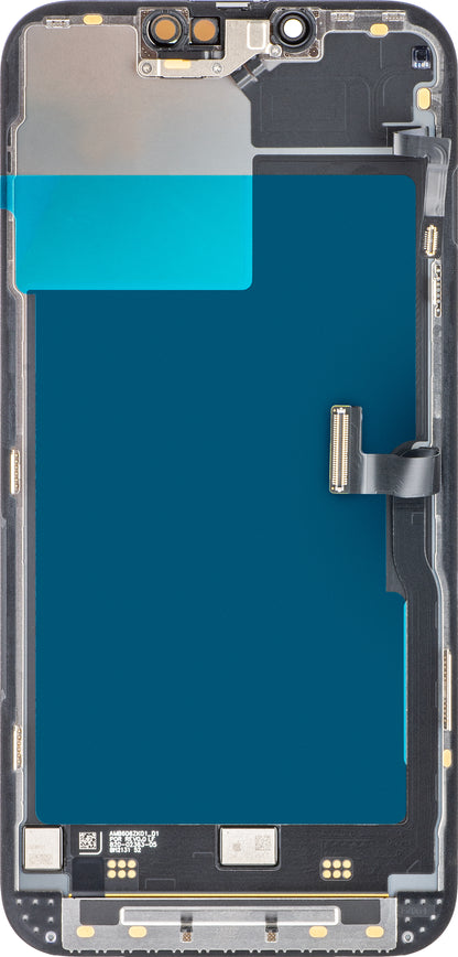 Dotykový displej Apple iPhone 13 Pro, s rámečkem, černý, servisní balíček 661-21993