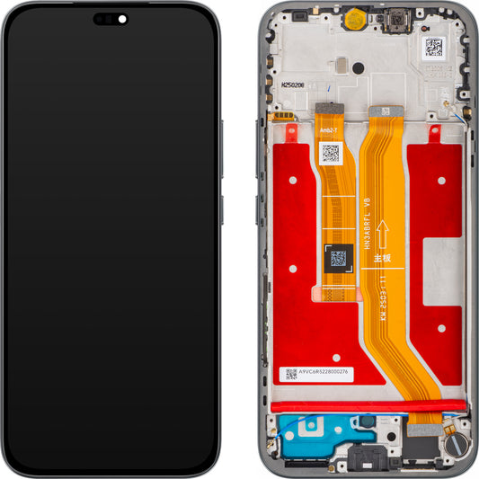 Displej s dotykovou obrazovkou Honor 400 Lite, s rámem, černý (Velvet Black), Service Pack 0235ANTF