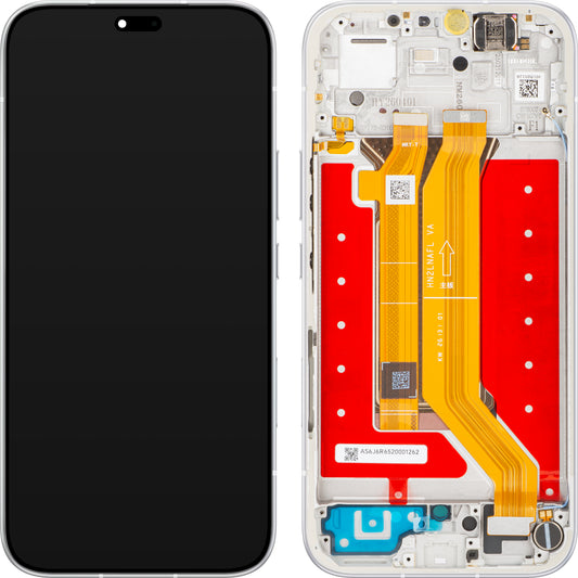 Displej s dotykovou obrazovkou Honor 600e / 600 Lite, s rámečkem, šedý (Velvet Grey), servisní balíček 0235ASUM