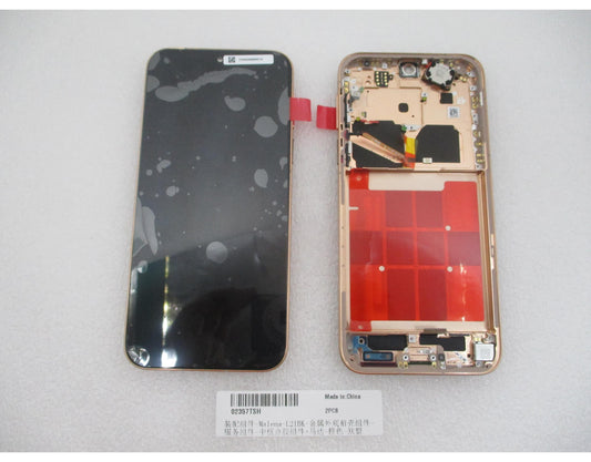 Displej s dotykovou obrazovkou Huawei Pura 90s Pro, s rámečkem, oranžový (Orange Soda), servisní balení 02357TSH