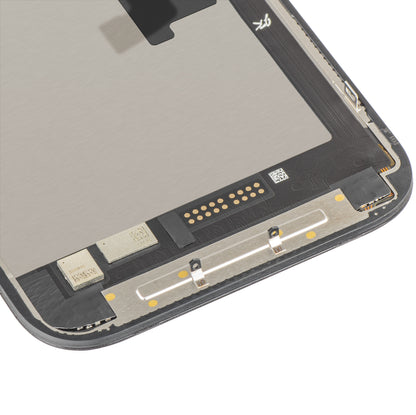Displej s dotykovou obrazovkou JK pro Apple iPhone 16 Pro, s rámečkem, verze LCD In-Cell IC Movable, černý