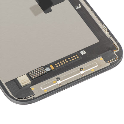 Displej s dotykovou obrazovkou JK pro Apple iPhone 16 Pro, s rámečkem, verze LCD In-Cell IC Movable, černý