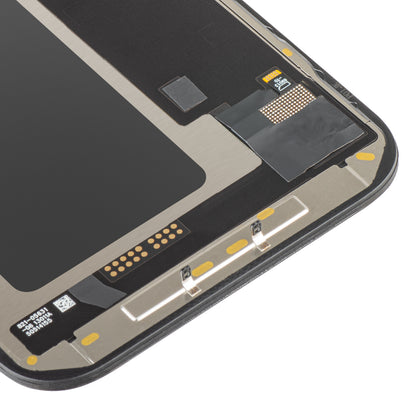 Dotykový displej JK pro Apple iPhone 17 Pro Max, s rámečkem, verze LCD In-Cell IC pohyblivý, černý