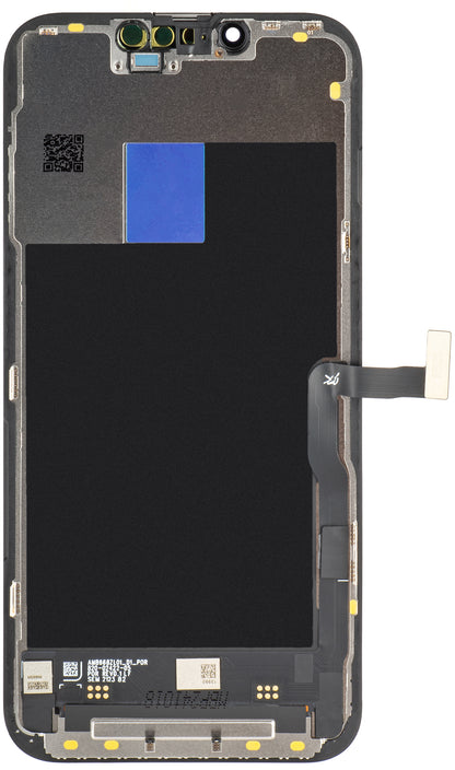 Dotykový displej JK pro Apple iPhone 13 Pro, s rámečkem, pohyblivý, LCD In-Cell IC, černý